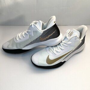 Nike Precision 4 Men Sneakers White/Gold